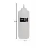 Şişe, Ketçap & Mayonez, Kapaklı 950 ml Şeffaf
