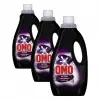 Sıvı Deterjan, Active Cold Power Siyahlar, 1000 ml (3 paketi)