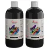 Siyah Akrilik Boya 2li Set, 2x500 g