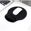Siyah Bilek Destekli Mouse Pad