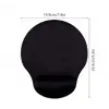 Siyah Bilek Destekli Mouse Pad