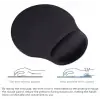 Siyah Bilek Destekli Mouse Pad