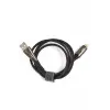 Siyah Lightning Focus USB Kablo