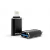 Siyah Lightning - USB 3.0 OTG Dönüştürücü DT25UL