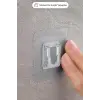 Siyah, Moliette Yapışkanlı Tuvalet Kağıtlık