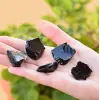 Siyah Obsidyen Taşı Ham Kütle