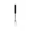 Siyah Paslanmaz Çelik Et Çatalı, 43 cm
