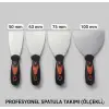 Siyah Turuncu Lüks Spatula (75 MM)