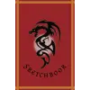 sketchbook Medieval style dragon