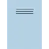 Sky Blue A5 School Exercise Book Lined Paper Workbook Supplies 101 Pages with Margin Line: For Students; Kids, College, Office, Classroom Use and Home Use Learning Resources