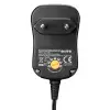 SL-128C 3 Volt - 12 Volt 1 Amper Ayarlı 8 Uçlu Swıtch Mode Plastik Kasa Adaptör