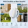 Smart Life Uyumlu), WiFi Sıcaklık ve Nem Sensörü (Tuya