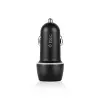 Smartcharger Dua 3.1A Çift USB Araç Şarj Aleti, Siyah