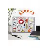 Snoopy Peanuts Macbook Notebook Tablet Telefon Ajanda Laptop Defter Sticker Seti