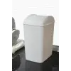 Soft Çöp Kutusu Döner Kapak 5 LT BEYAZ