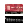 Soft Gel Tips Oval Medium, 550li Protez Tırnak Clear