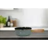 Soft Green Emaye Ahşap Kulplu Mini Tava