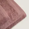 Solıd Bambu Banyo Havlusu 85X150 Cm Küllü Gül