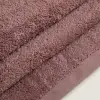 Solıd Bambu Banyo Havlusu 85X150 Cm Küllü Gül