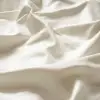 Solıd Ekru Çift Kişilik Pamuk Saten Nevresim Seti
