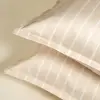 Solid Krem 2li Pamuk Saten Yastık Kılıfı