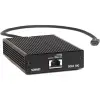 Solo 10 G Thunderbolt 3 Ethernet Adaptörü 10 Gbase, Siyah