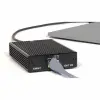 Solo 10 G Thunderbolt 3 Ethernet Adaptörü 10 Gbase, Siyah
