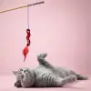 Solucan Olta Peluş Kedi Oyuncağı