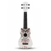 Soprano Ukulele Baykuş Desen Kapak