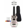 Soprano Ukulele Baykuş Desen Kapak
