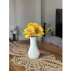 SORA Bohem Vazo (Beyaz)