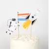 Space Cake Topper Uzay Pasta Süsü