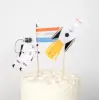 Space Cake Topper Uzay Pasta Süsü