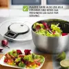 Speedwing Paslanmaz Çelik Salata Kurutucu