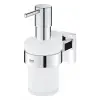 Start Cube QuickFix Sıvı Sabunluk, Duş/Banyo Aksesuarı, Krom, 41098000
