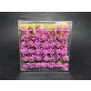 Statik Çim Öbeği 6,5 mm Pembe Çiçekli