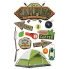 Stdm-0268E 3D Çıkartma, Kamp, 3lü Paket