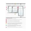 Stor Perde, İthal Mat Polyester, Beyaz, 70 x 200