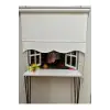 Stor Perde, Mat Beyaz Dilimli