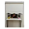 Stor Perde, Mat Beyaz Dilimli