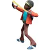 Stranger Things Lucas Sinclair Mini Epics Koleksiyon Figürü