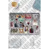Stranger Things Temalı Sticker Etiket Seti 2 - Laptop Notebook Telefon