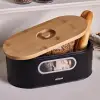 Stream 2In 1 Ekmek Kutusu-Black