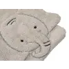 Sty Elephant Gri Havlu Sabunluk