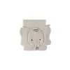 Sty Elephant Gri Havlu Sabunluk