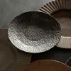 Sune Ahşap Dekoratif Tabak Krem Krem
