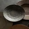 Sune Ahşap Dekoratif Tabak Krem Krem
