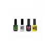 Süper 4lü Set (Rubber Basecoat; S.Shine Topcoat, Luxprimer, Dehydrator) 15 Ml Şeffaf