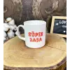 Süper Baba Tasarımlı Kupa Bardak