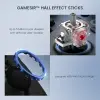 Super Nova Wireless Gaming Controller for PC/Switch/iOS/Android, Hall Effect Stick & Trigger, Rubberized Grips, RGB Lighting, Swappable ABXY, Detachable Faceplate, 1000mAh with Charging Dock